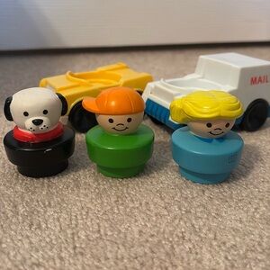 Fisherprice Chunky little people and cars